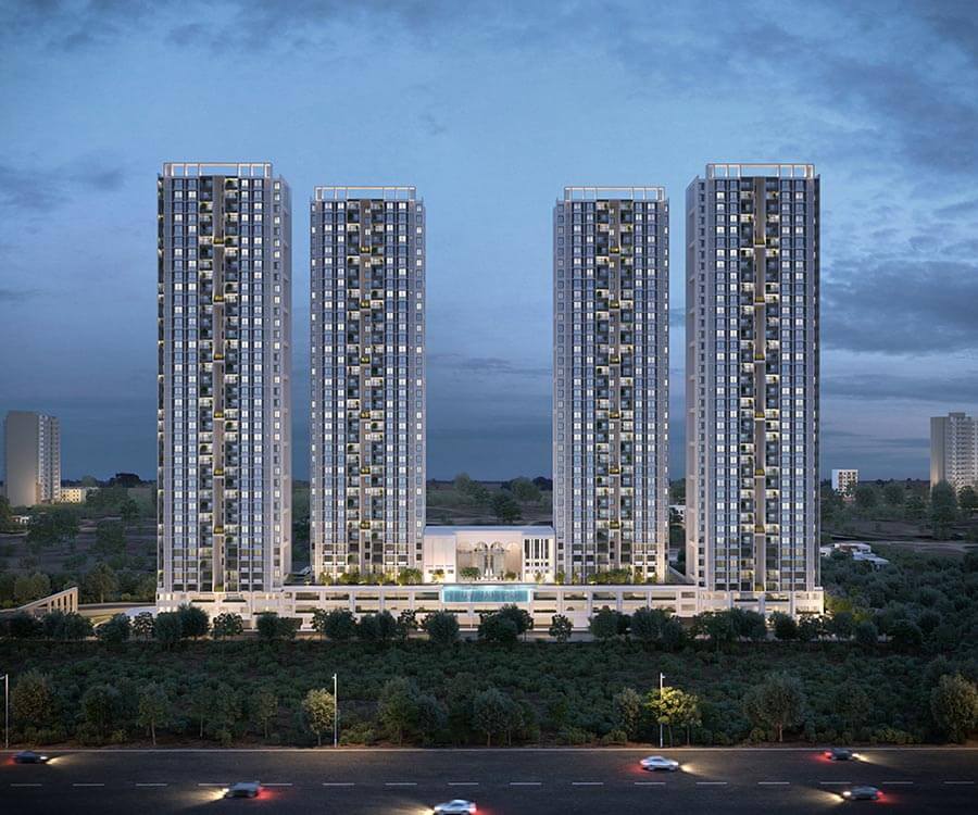 Sobha Town Park Elevation View Sobha Town Park Elevation View
