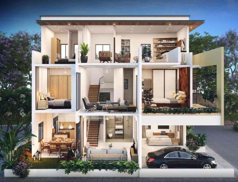 Elevation 01 - Shriram Chirping Grove