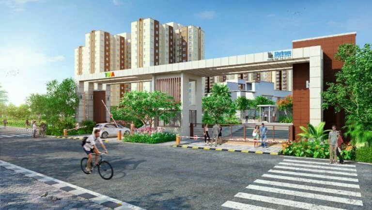 Entrance Gate View - Shriram WYT FIELD Budigere