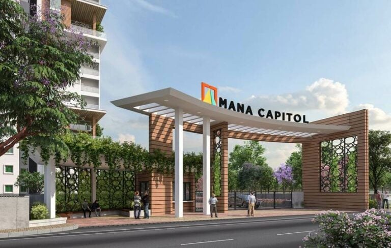 Entrance View - Mana Capitol Sarjapur