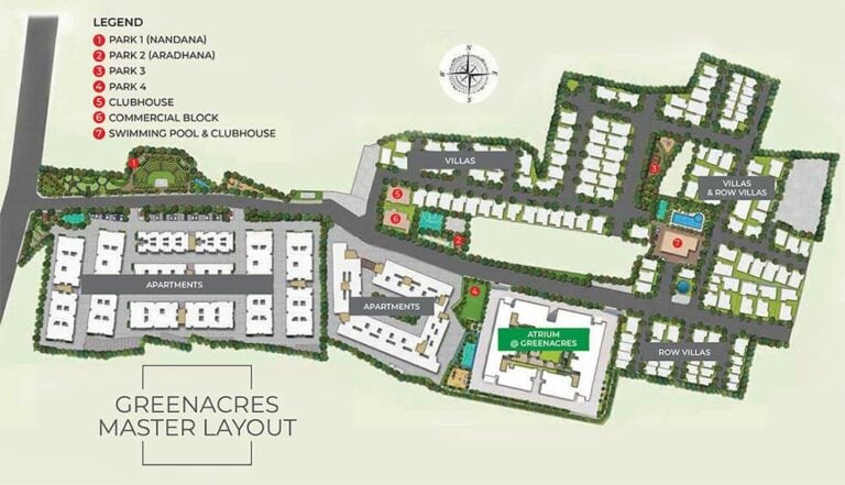 Green Acres Master Plan - TVS Emerald Atrium At Green Acres