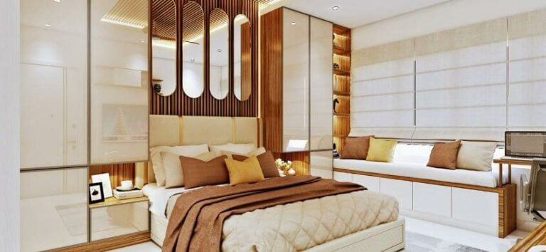 Interiors Master Bedroom - Urbanrise on Cloud 33 Codename Talk Of Hyderabad