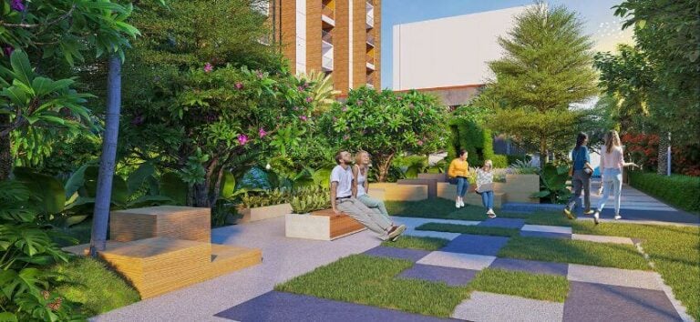 Landscaped Areas - Urbanrise on Cloud 33 Codename Talk Of Hyderabad