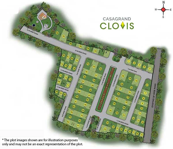 Layout Plan - CasaGrand Clovis