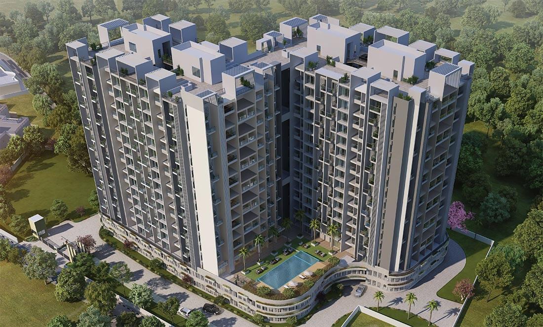 Main Elevation A - Purva Aspire Pune