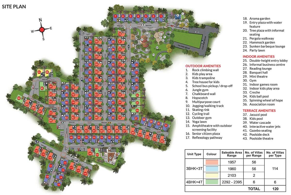 Master Plan - Casagrand Grandio Navalur