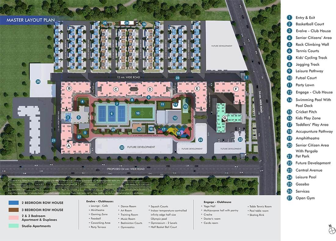 Master Plan - Gera World Of Joy Pune