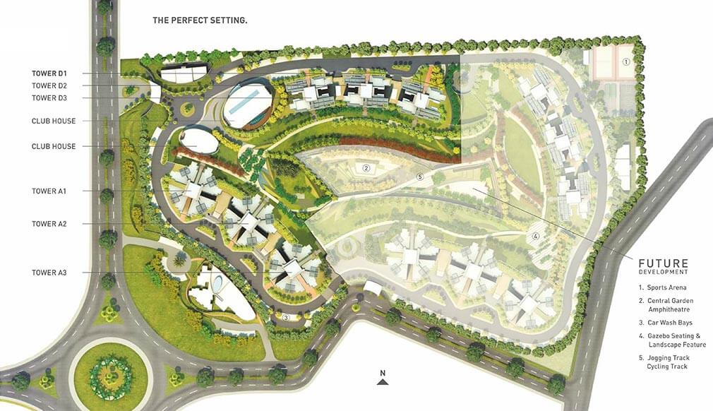 Master Plan - Kasturi Eon Homes Pune