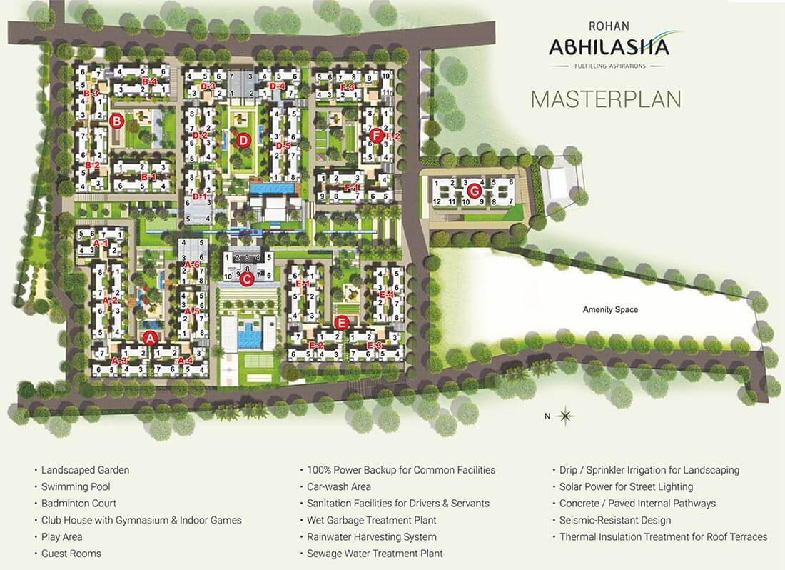 Master Plan - Rohan Abhilasha Pune