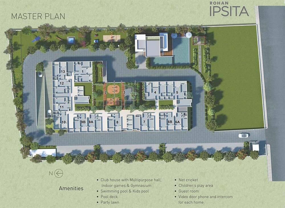 Master Plan - Rohan Ipsita Pune