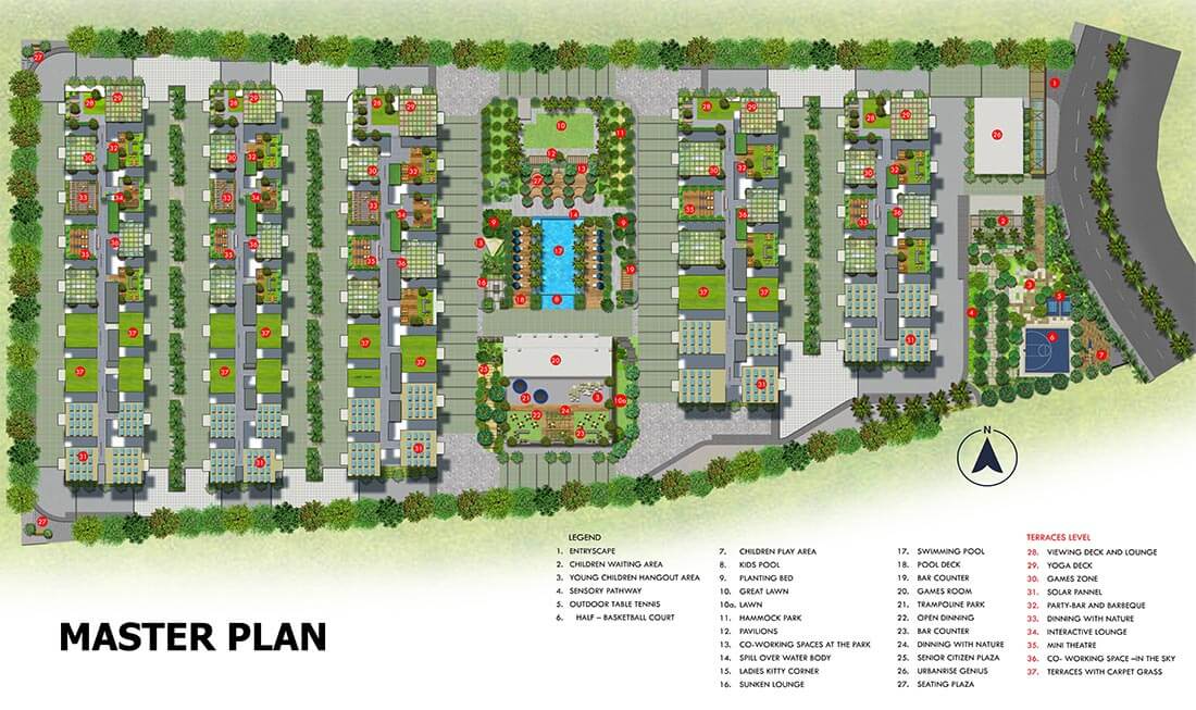 Master Plan - Urbanrise on Cloud 33 Codename Talk Of Hyderabad