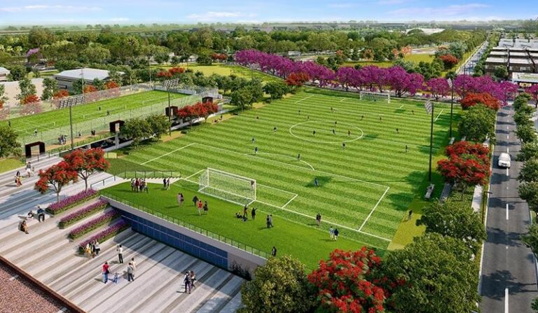 Outdoor Courts - Town Centre At Embassy Springs