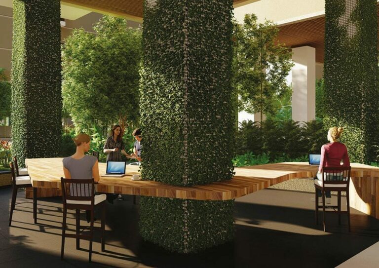 Outdoor Work Area - Ramky Odyssey Narsingi