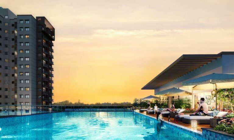 Pool View - Shriram WYT FIELD Budigere