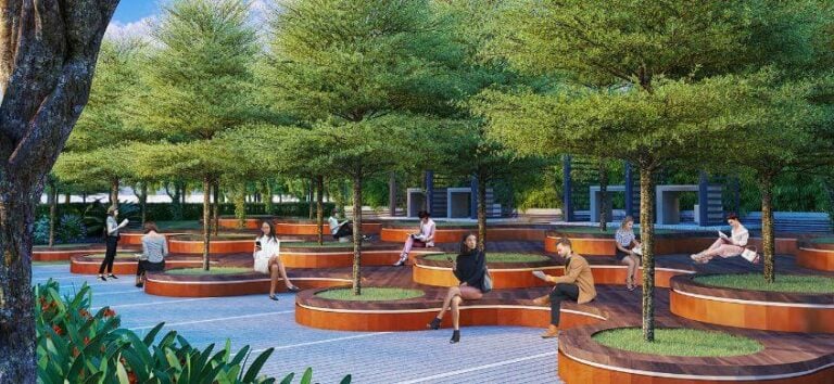 Seating Areas - Urbanrise on Cloud 33 Codename Talk Of Hyderabad
