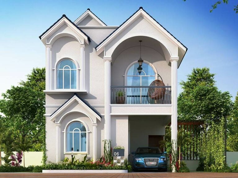 South-Facing-Villa-Day - Casagrand Grandio Navalur