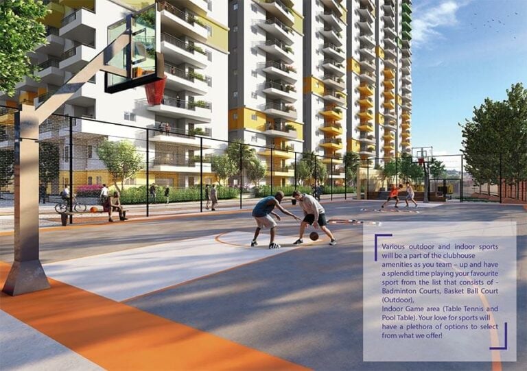 Sports Courts - ASBL Spectra Hyderabad