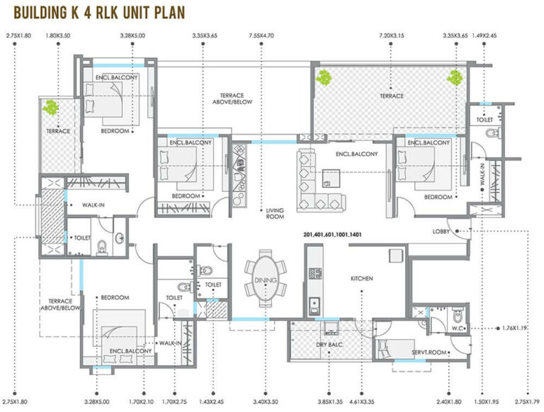 4 BHK K - Kolte Patil 24K Stargaze
