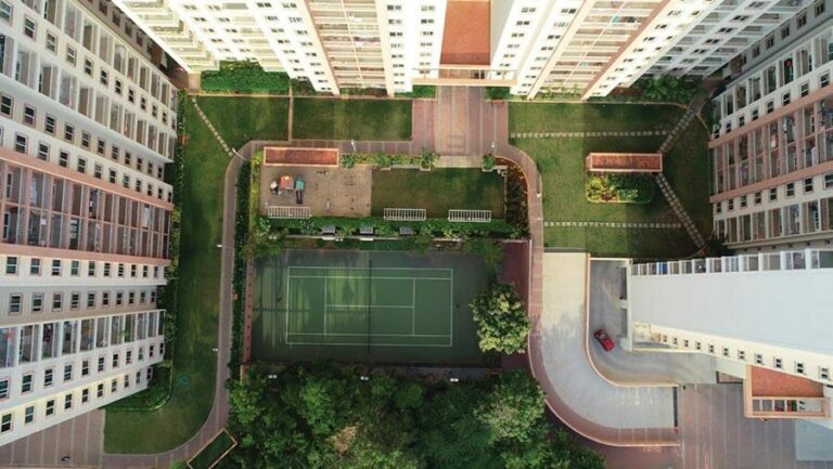 Aerial View - Brigade Northridge Neo