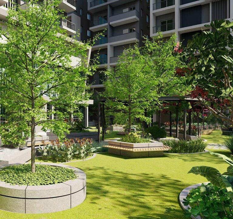 Manbhum Hometree Elevation A - Manbaum HomeTree