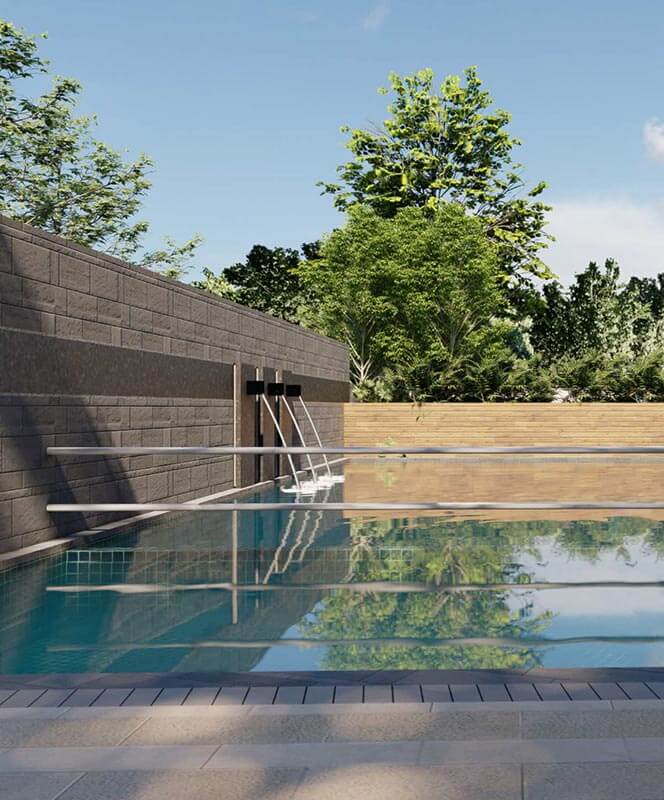Manbhum Hometree Elevation D - Manbaum HomeTree
