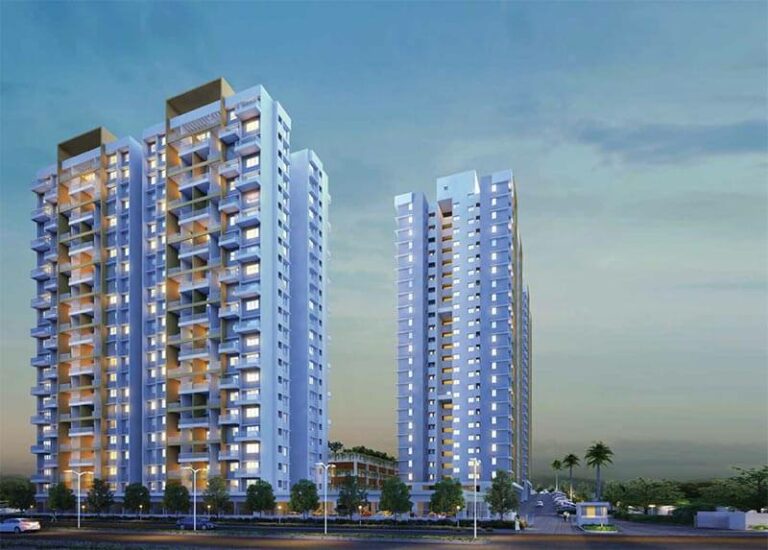 Front View Kolte Patil Life Republic 1st Avenue