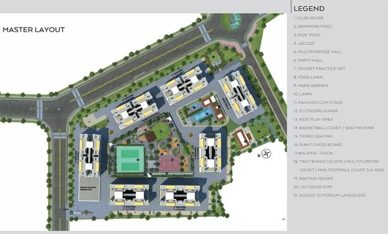 Master Plan - Kolte Patil Life Republic 1st Avenue