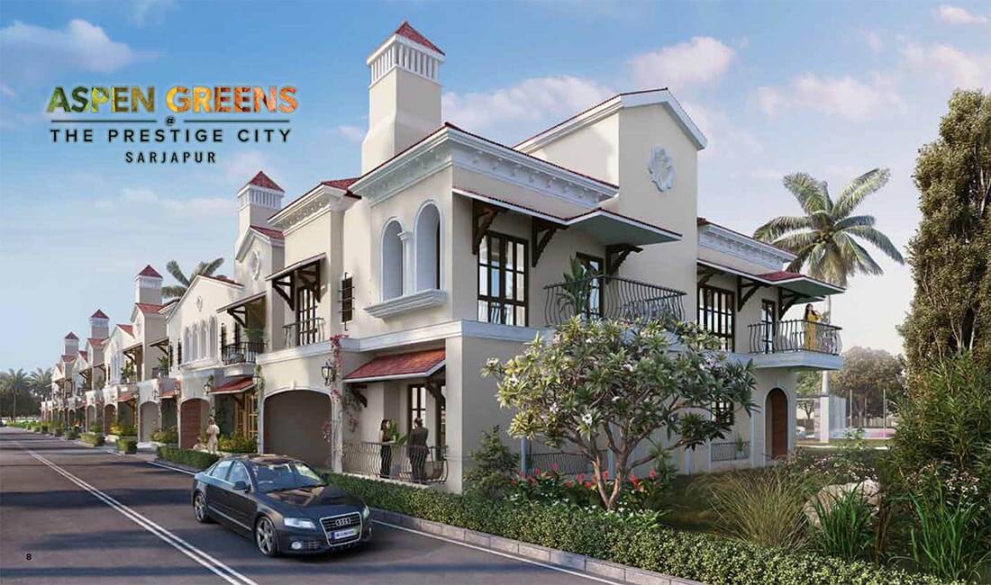 Main Elevation - Prestige Aspen Greens Prestige City