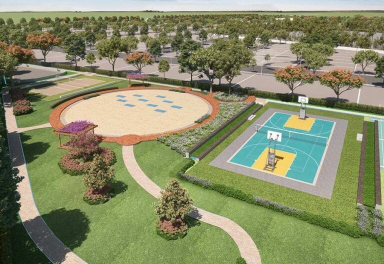 Sports Courts - Adarsh Savana Plots