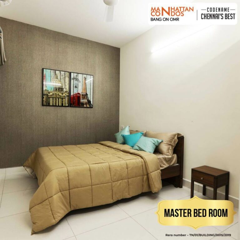Bedroom - Urbanrise Codename Chennai's Best Manhattan Condos
