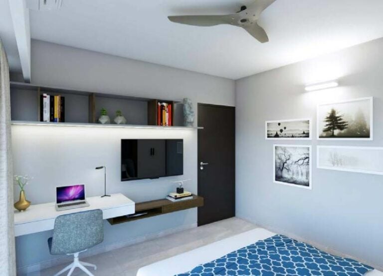 BedroomA 1.5BHK - Goldspire At Brigade Orchards
