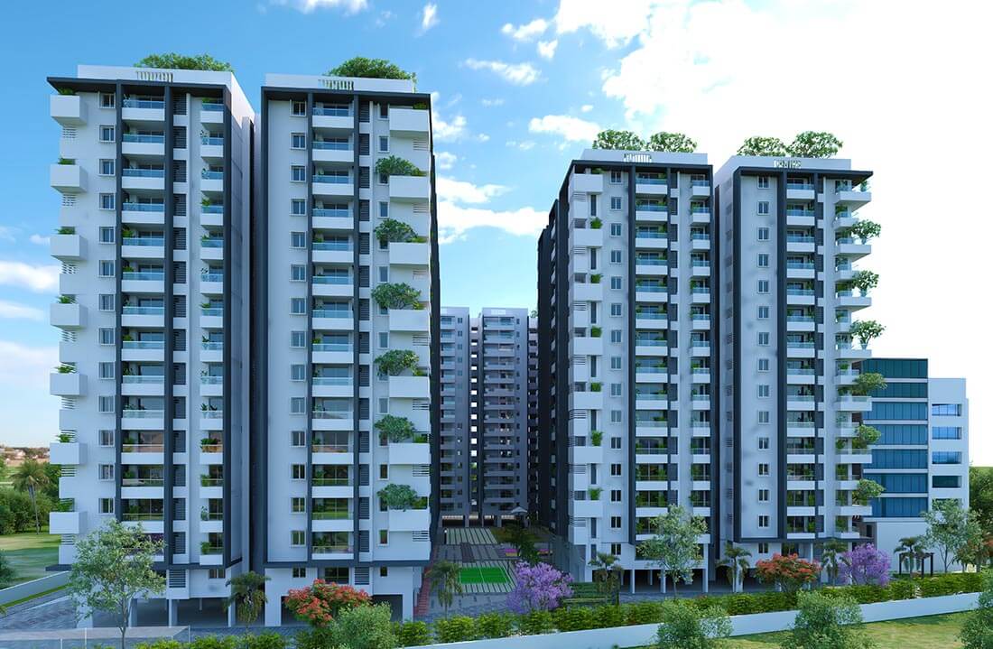 Elevation - Vaishnavi Houdini Hyderabad