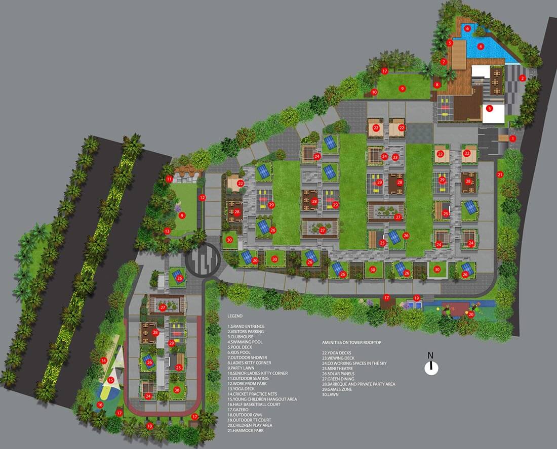 Master Plan Urbanrise The Happening Heights