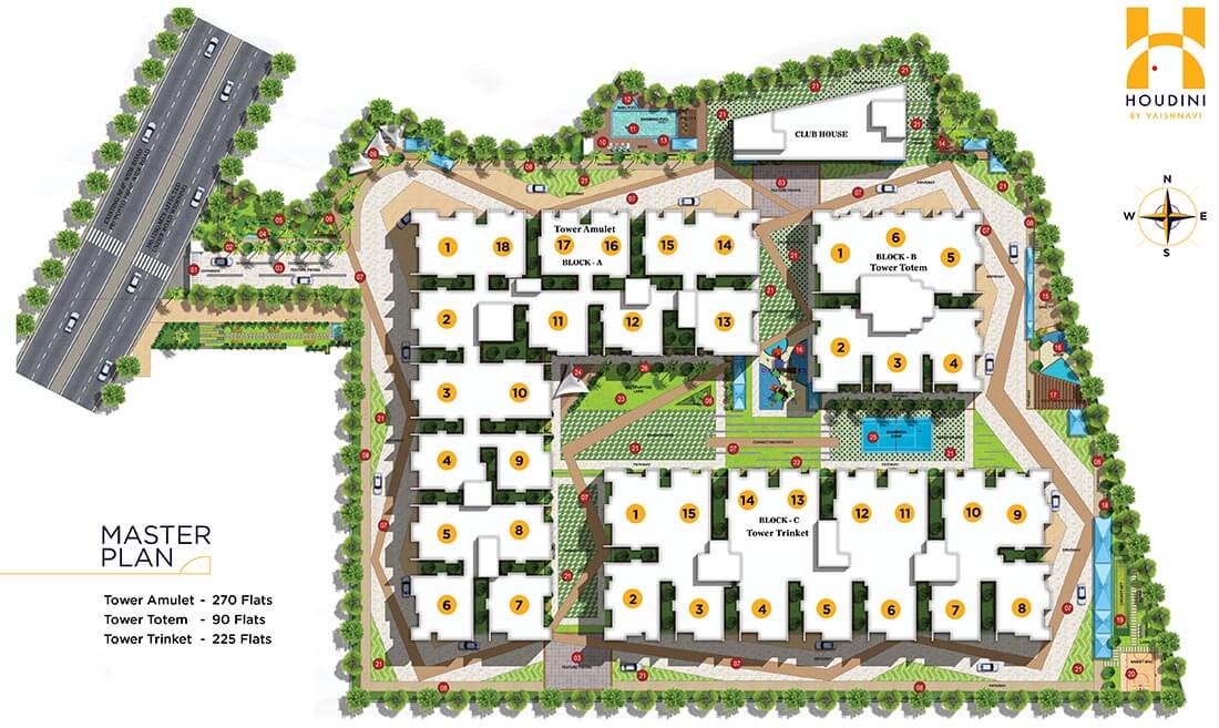 Master Plan - Vaishnavi Houdini Hyderabad