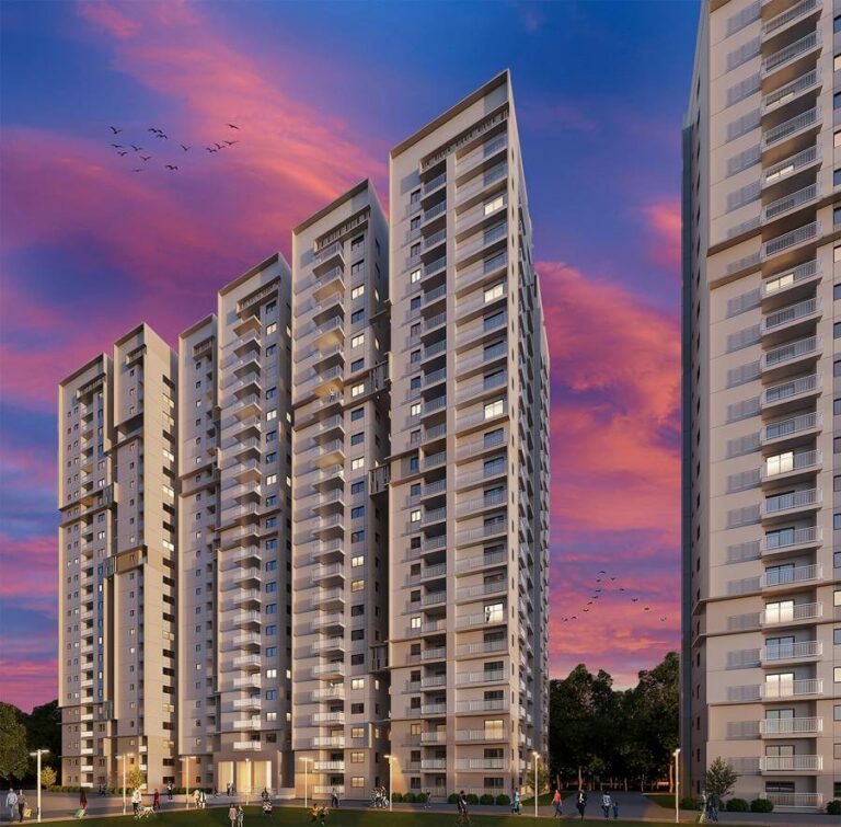 Elevation A - INDIS VIVA City Kondapur