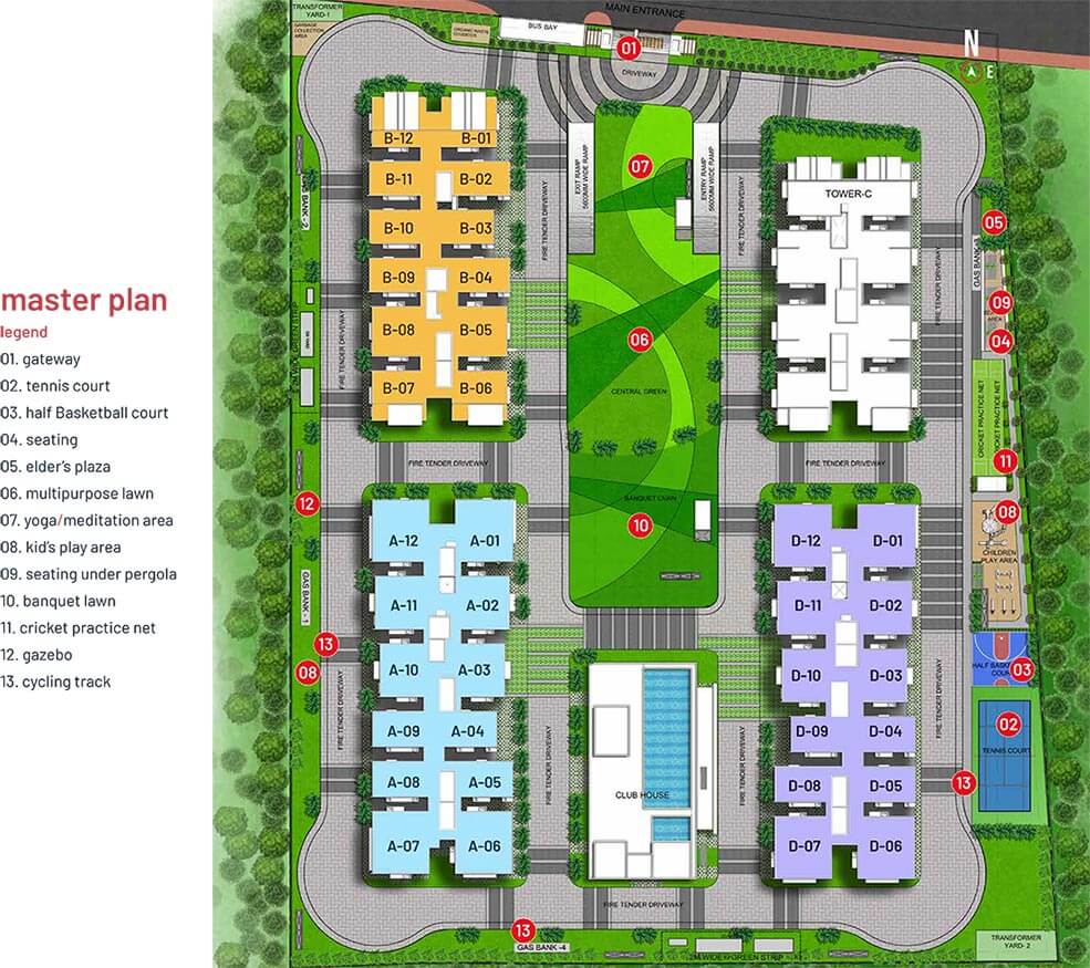 Master Plan - INDIS VIVA City Kondapur