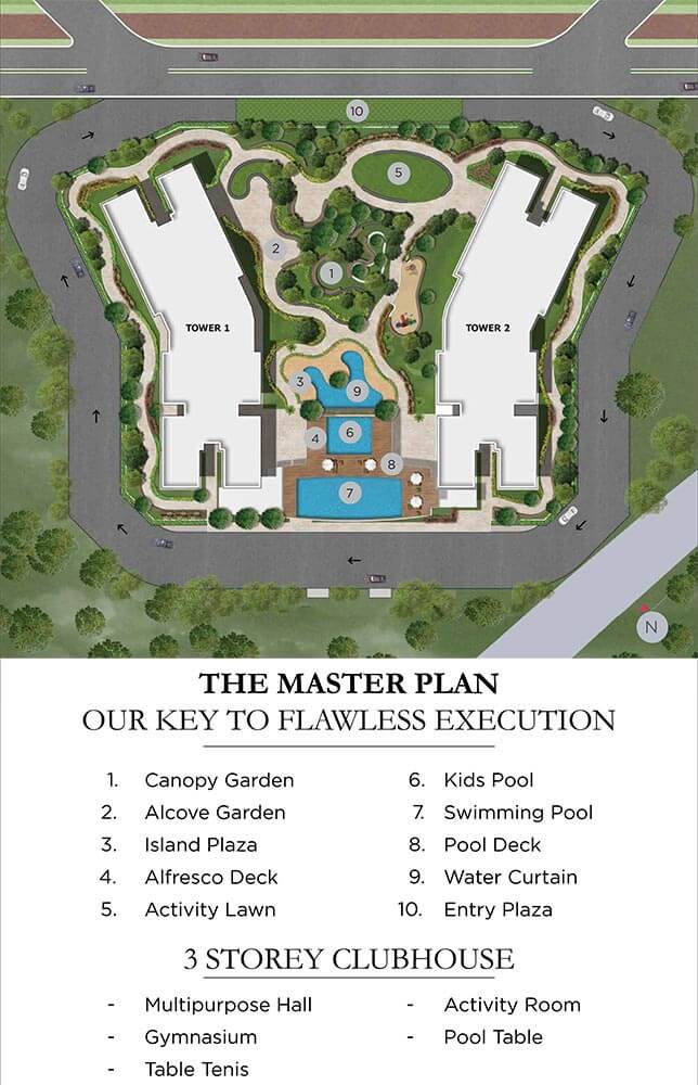 Master Plan - Sobha Dream Heights