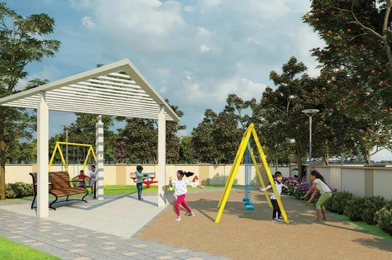 Elevation A - DLF Parc Estate Plots Siruseri