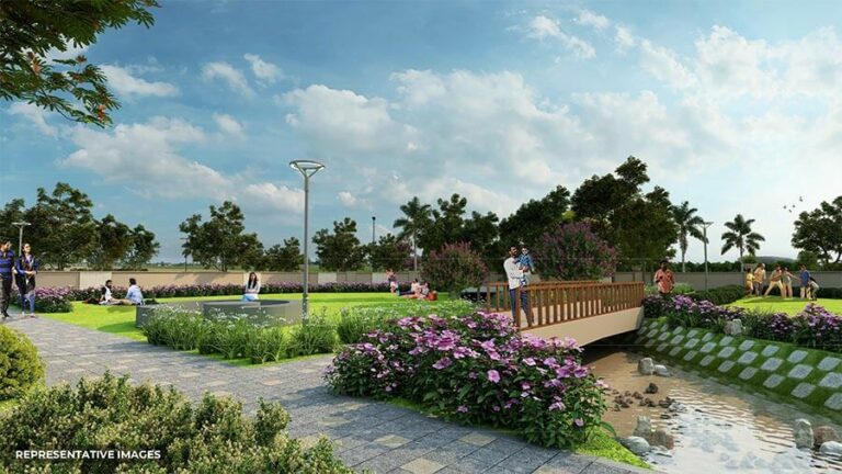Elevation E - DLF Parc Estate Plots Siruseri
