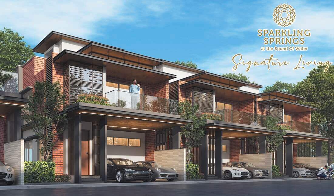 Main Elevation - Purva Sparkling Springs