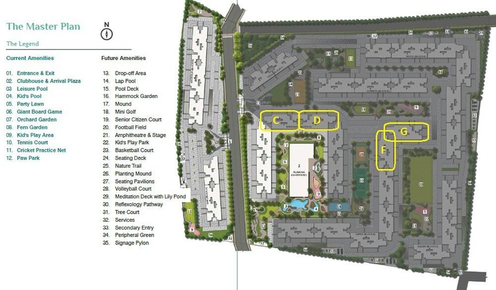 Master Plan 2 - Adarsh Greens Kogilu