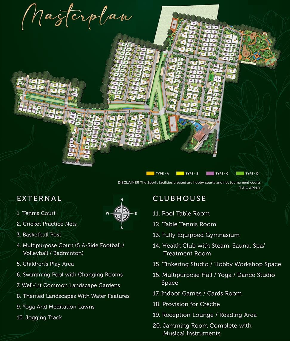 Master Plan - Purva Sparkling Springs