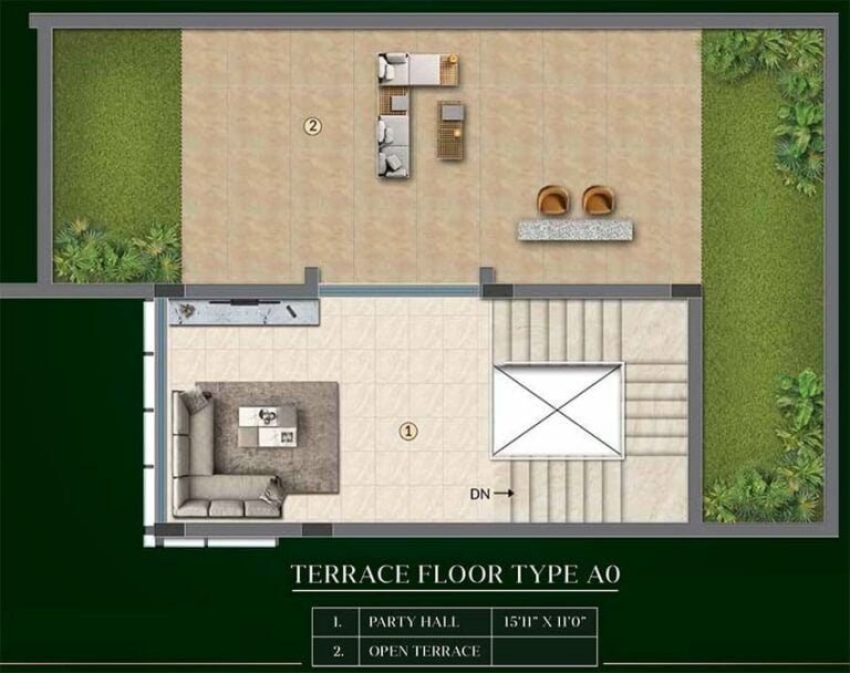 Villa A0 Terrace - Purva Sparkling Springs