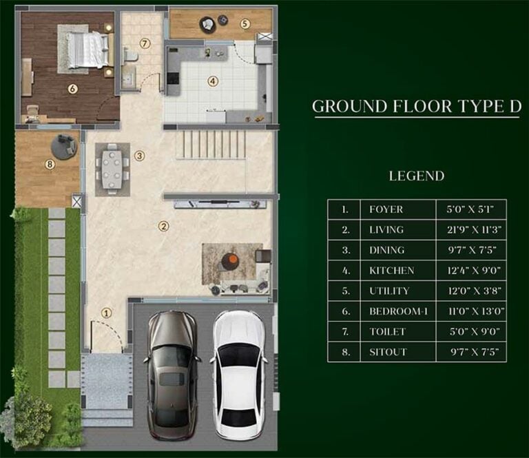 Villa D Ground - Purva Sparkling Springs