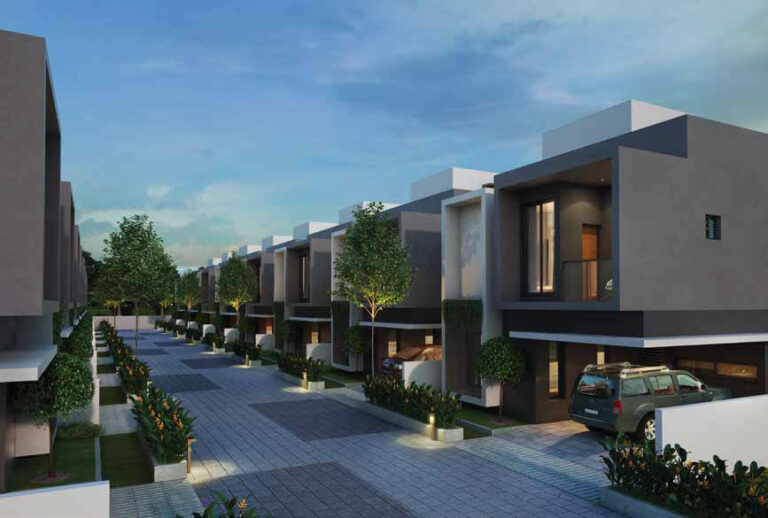 Dusk View - CasaGrand Luxeria Villas