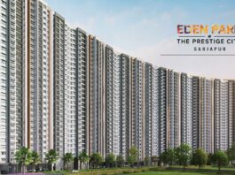 Eden Park at Prestige City in Sarjapur, Bangalore Elevation 01 - Eden Park At Prestige City