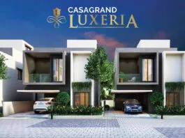 Main Elevation - CasaGrand Luxeria Villas