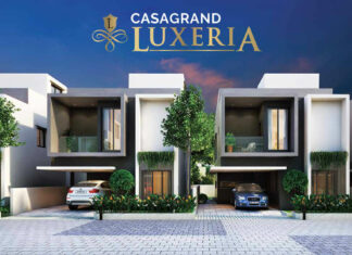 Main Elevation - CasaGrand Luxeria Villas