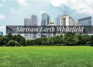 Main ElevationA - Shriram Earth Whitefield Plots