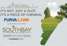 Main ElevationB - Purva South Bay Plots Kelambakkam